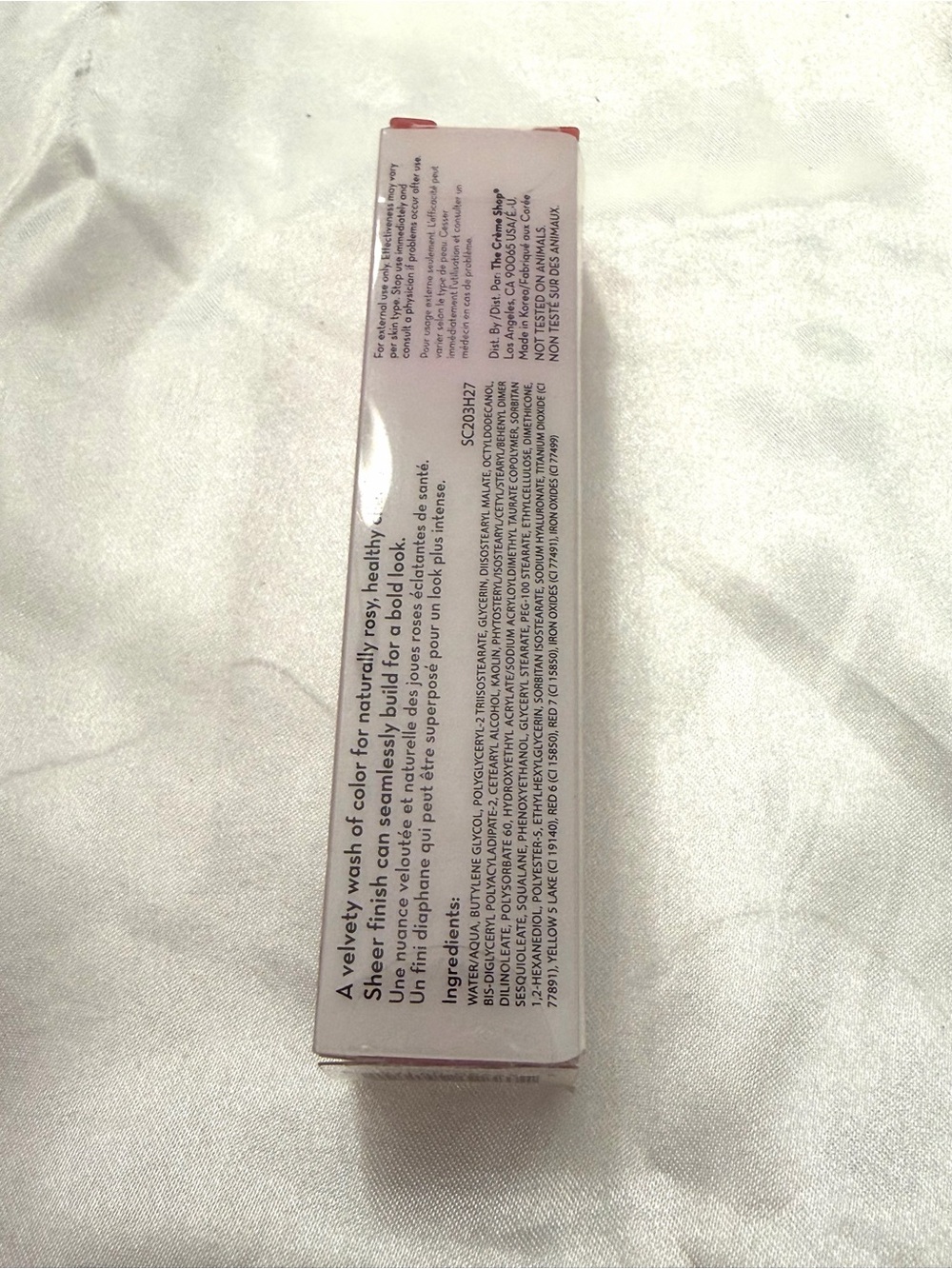 The Creme Shop Cheeky Liquid Blush CORAL ME Ultra Pigmented‎ Dewy - Picture 5 of 7